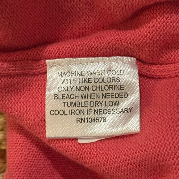 Vineyard Vines by Shep and Ian coral pink men’s half zip pullover size large - Picture 8 of 8